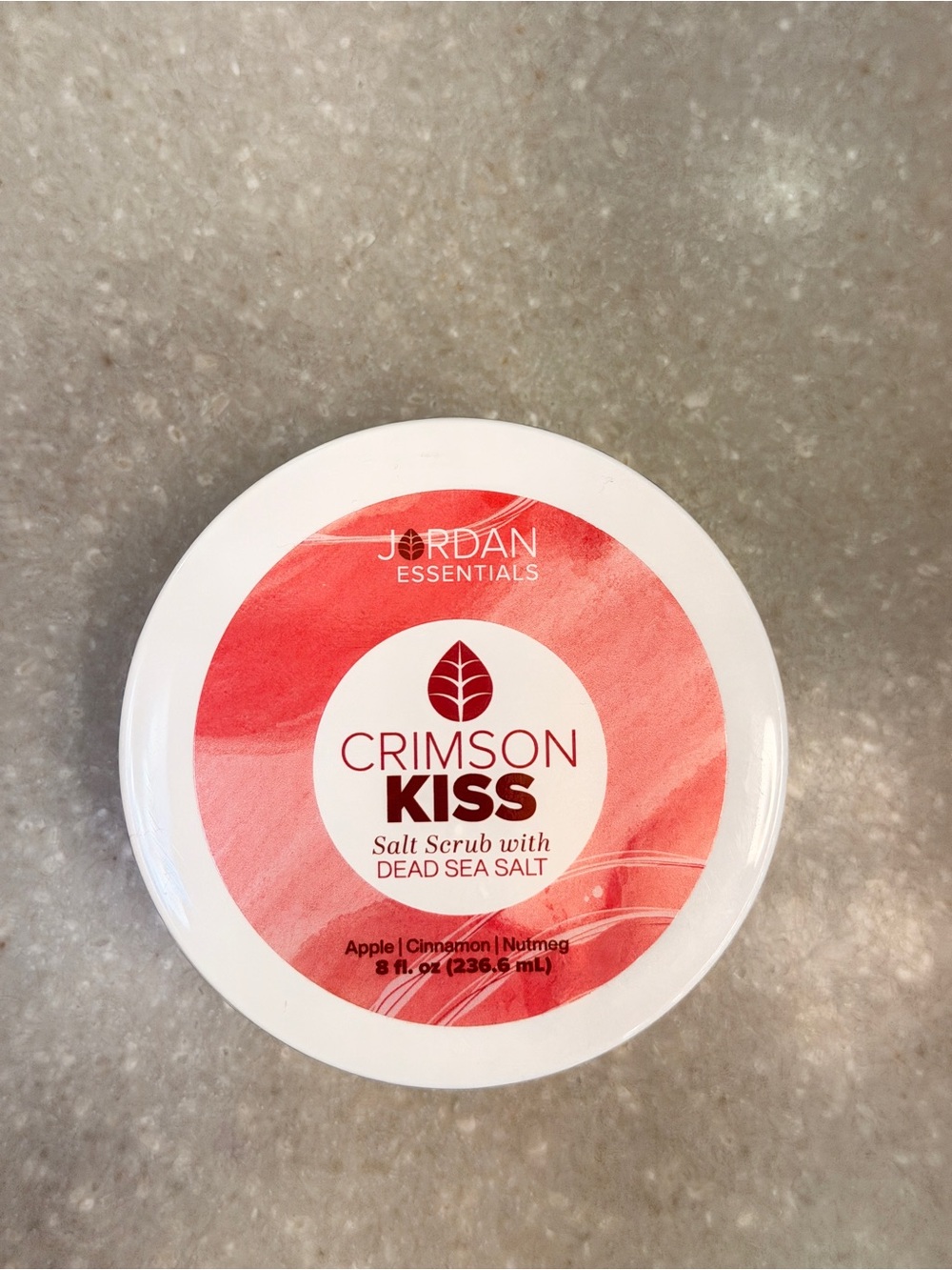Jordan Essentials Crimson Kiss Salt Scrub